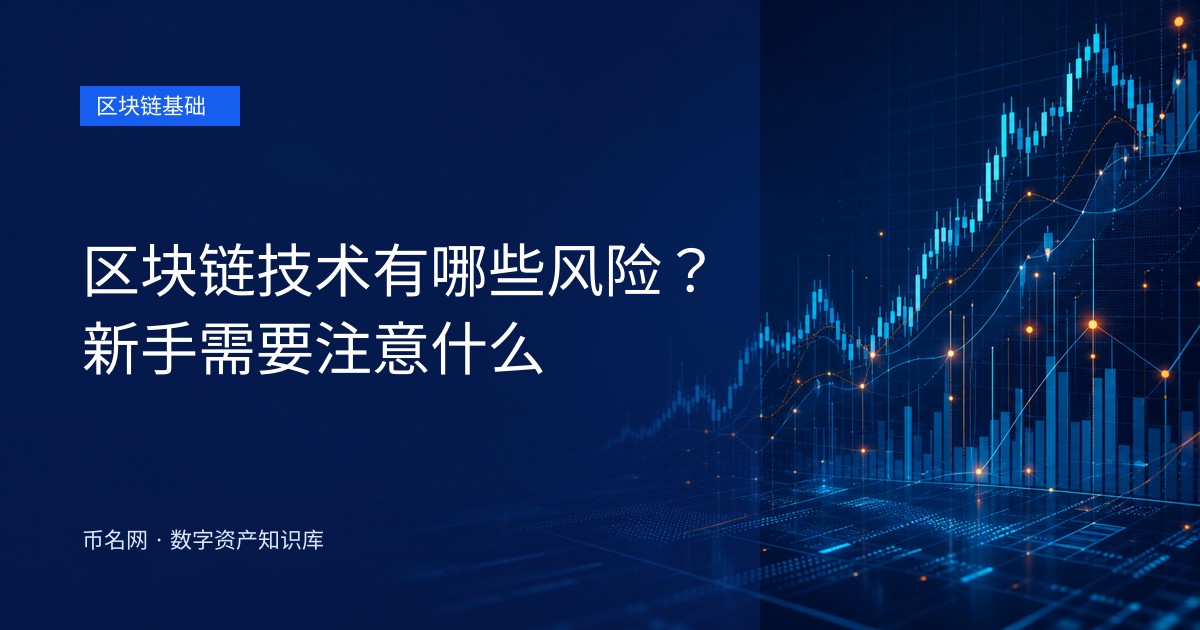 区块链技术有哪些风险?新手需要注意什么