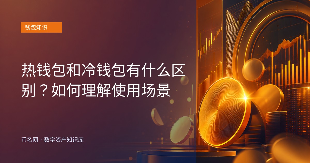 热钱包和冷钱包有什么区别?如何理解使用场景