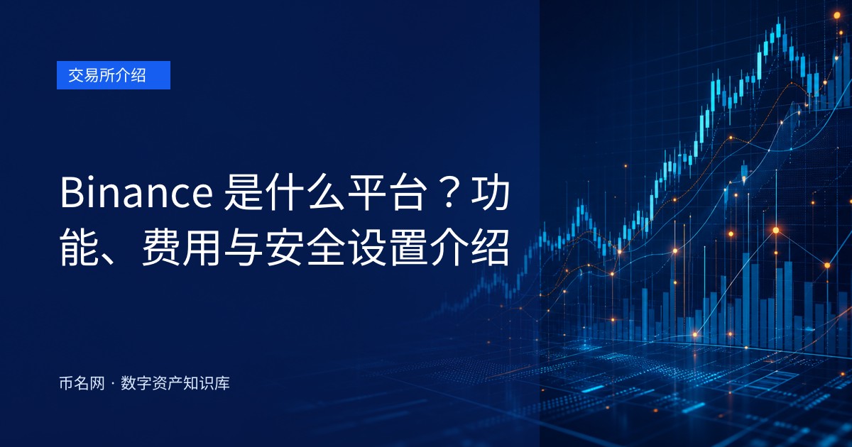 Binance 是什么平台?功能、费用与安全设置介绍